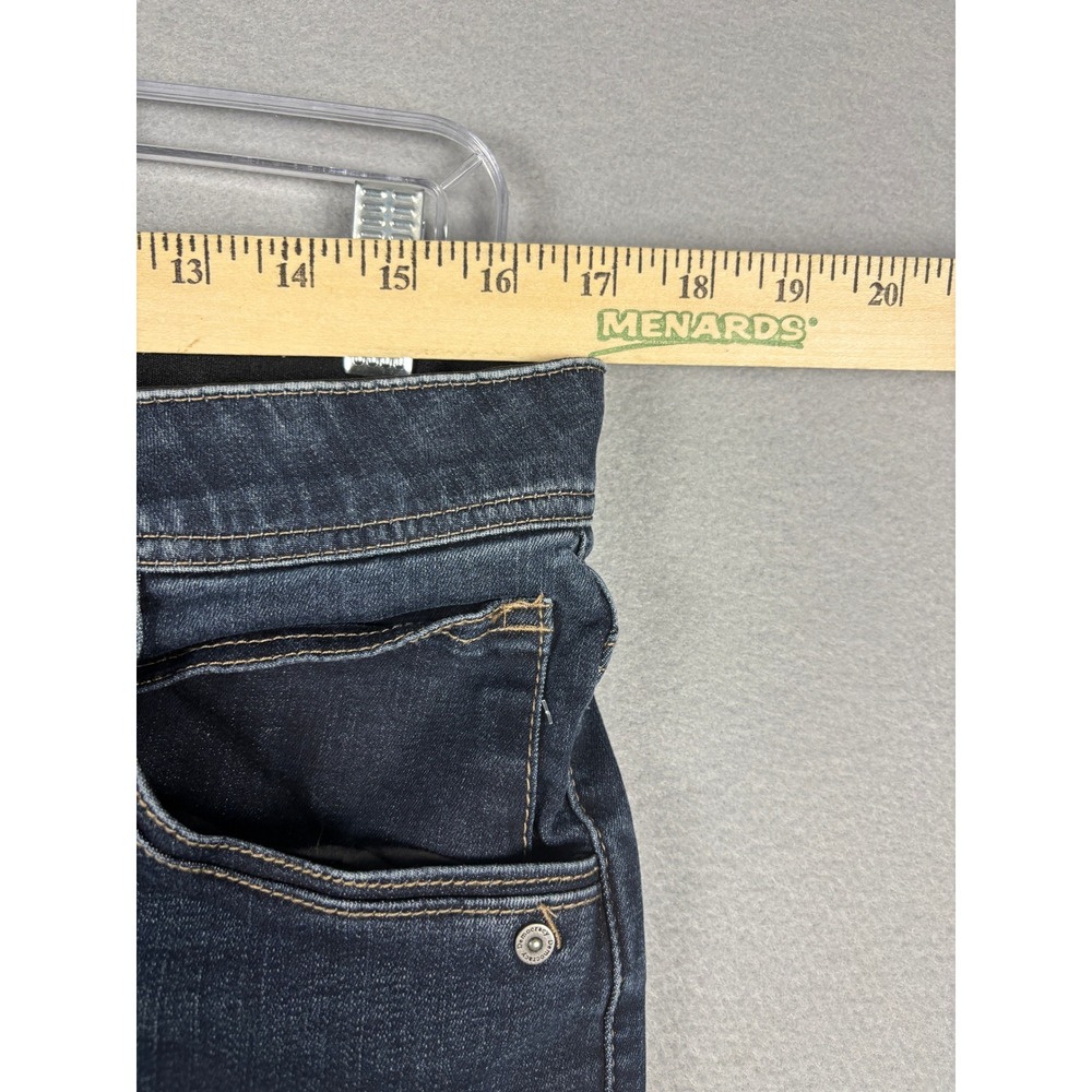Democracy Ab technology Bootcut Jeans Slimming Dark Wash 14 Indigo Blue - Picture 7 of 9